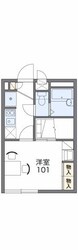 レオパレス市沢迎賓館Iの物件間取画像